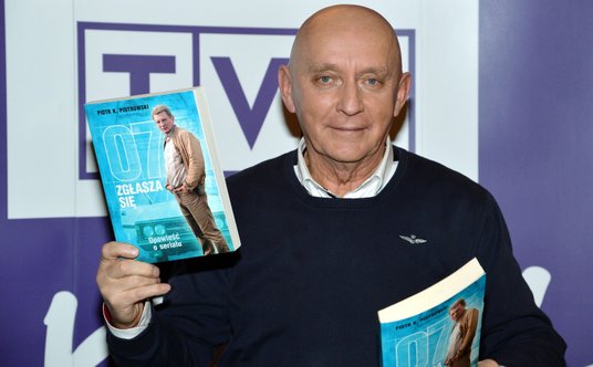 Jerzy Dziewulski na spotkaniu aktorów serialu „07 zgłoś się”, 5 grudnia 2013 r.