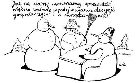 Komentarz rysunkowy. Już na wiosnę