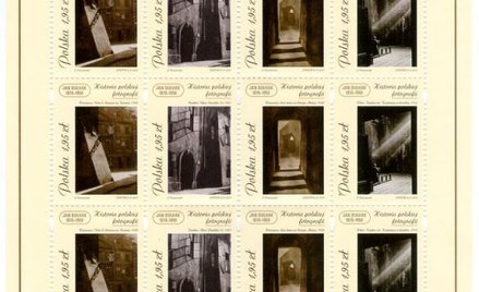 Znaczki przedstawiające fotografie Jana Bułhaka