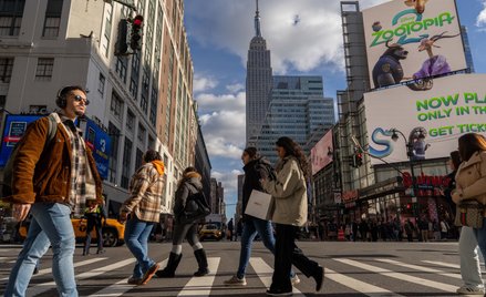 Bez imigrantów liczba ludności USA zacznie od 2030 roku spadać