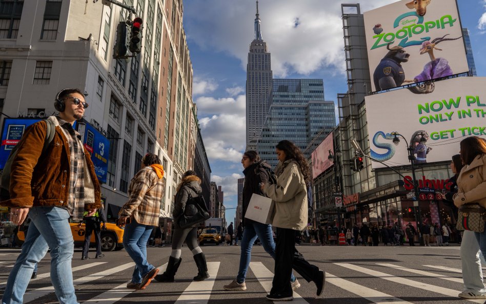 Bez imigrantów liczba ludności USA zacznie od 2030 roku spadać