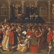„Egzekucja króla Karola I Stuarta” – obraz nieznanego malarza, ok. 1649 r.