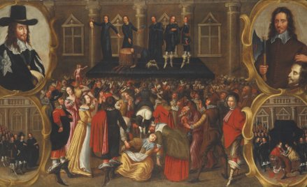 „Egzekucja króla Karola I Stuarta” – obraz nieznanego malarza, ok. 1649 r.