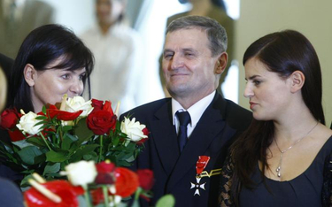 Kpt. Tadeusz Wrona w Pałacu Prezydenckim