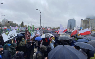 Protest rolników w Warszawie. Utrudnienia w ruchu
