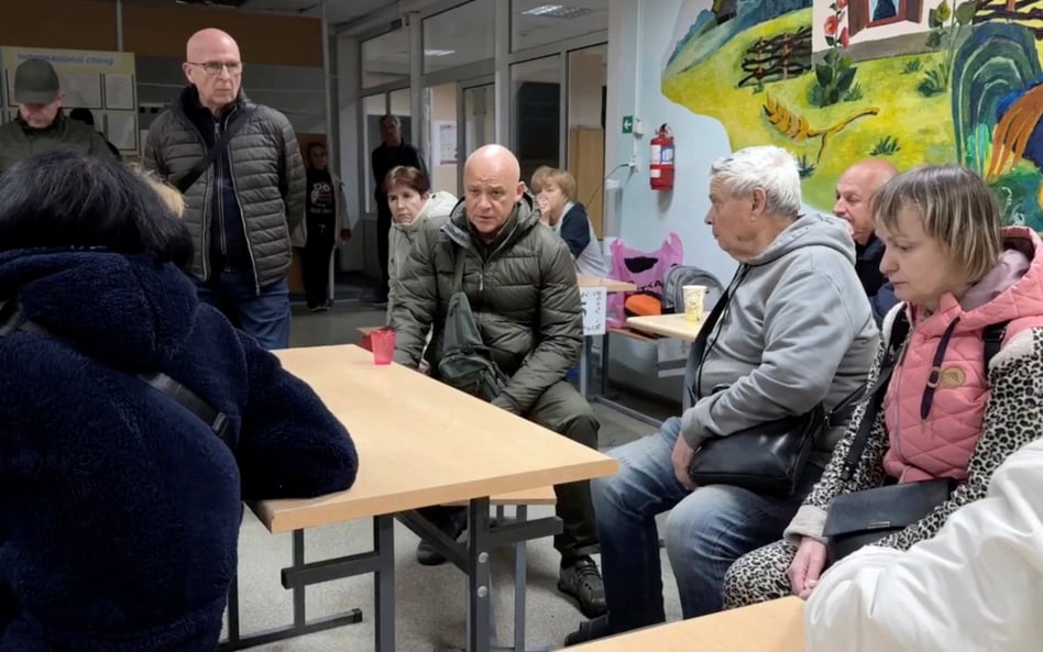 Mieszkańcy Odessy po rosyjskim ataku na miasto