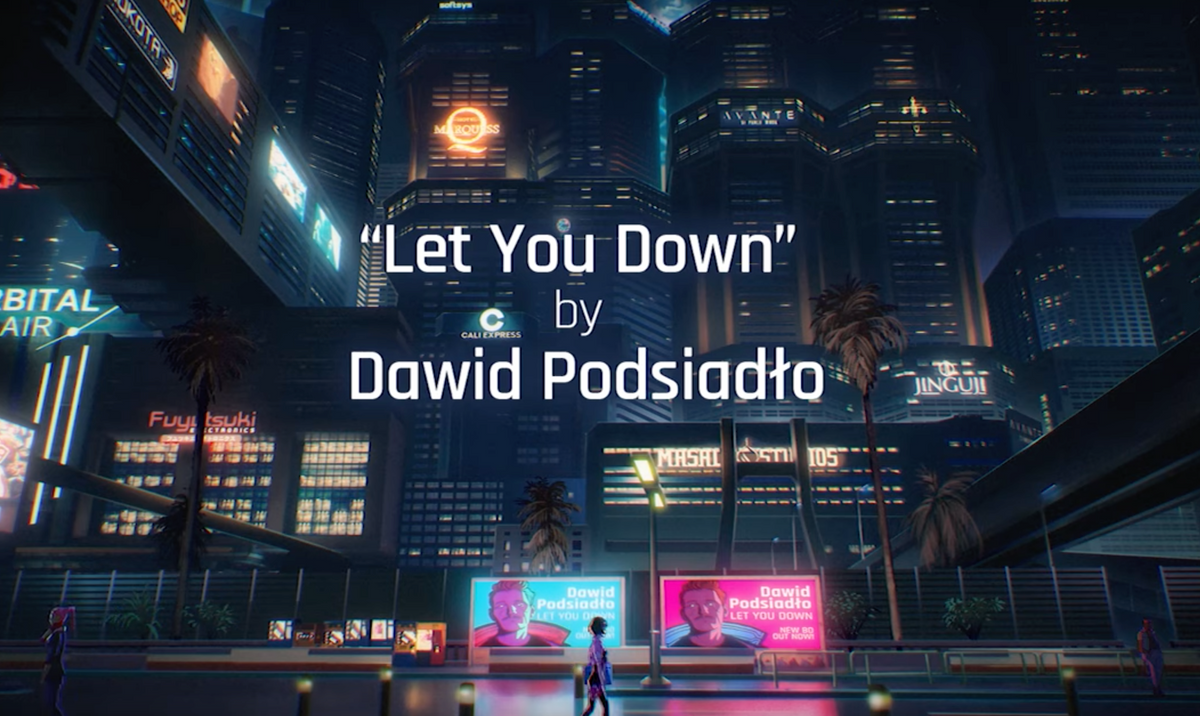 Let you down от Dawid Podsiadło.