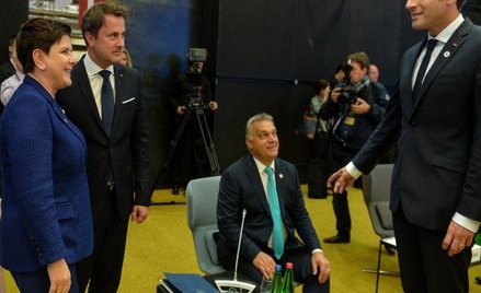 Premier Szydło i prezydent Macron na szczycie UE w Tallinie