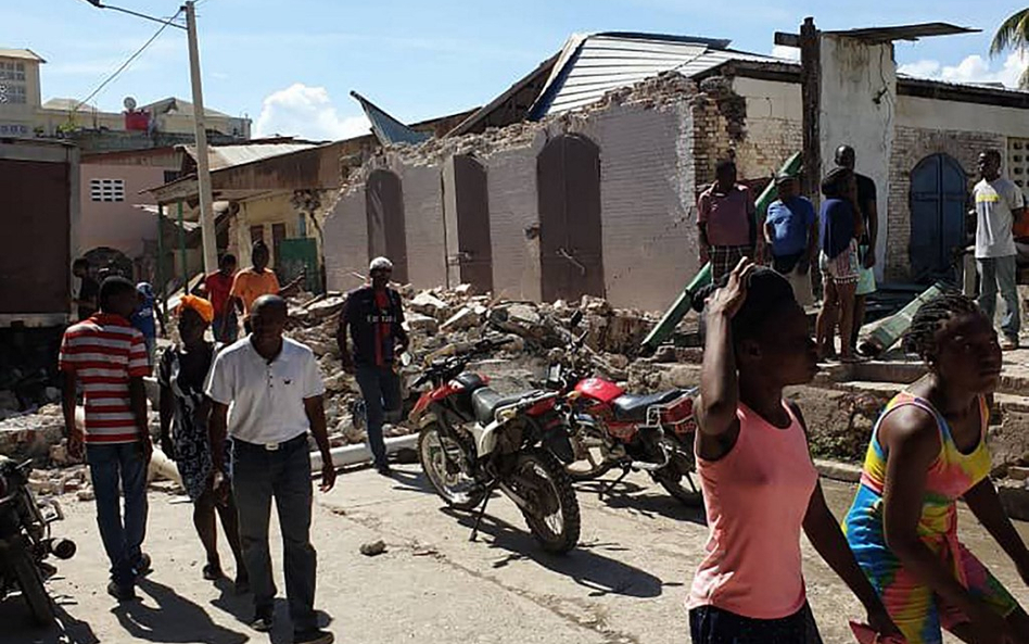 Trzęsienie ziemi na Haiti. Są zabici i ranni