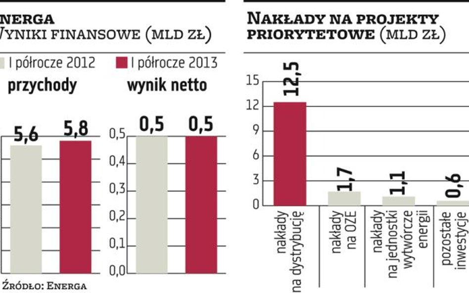 Energa przed IPO tnie program inwestycyjny