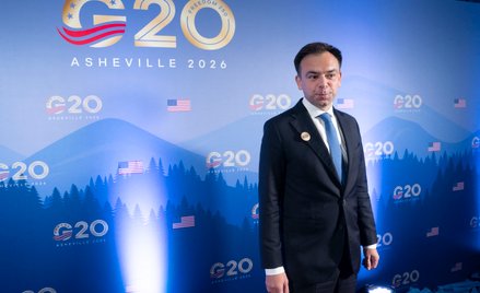 Minister Andrzej Domański na spotkaniu G20