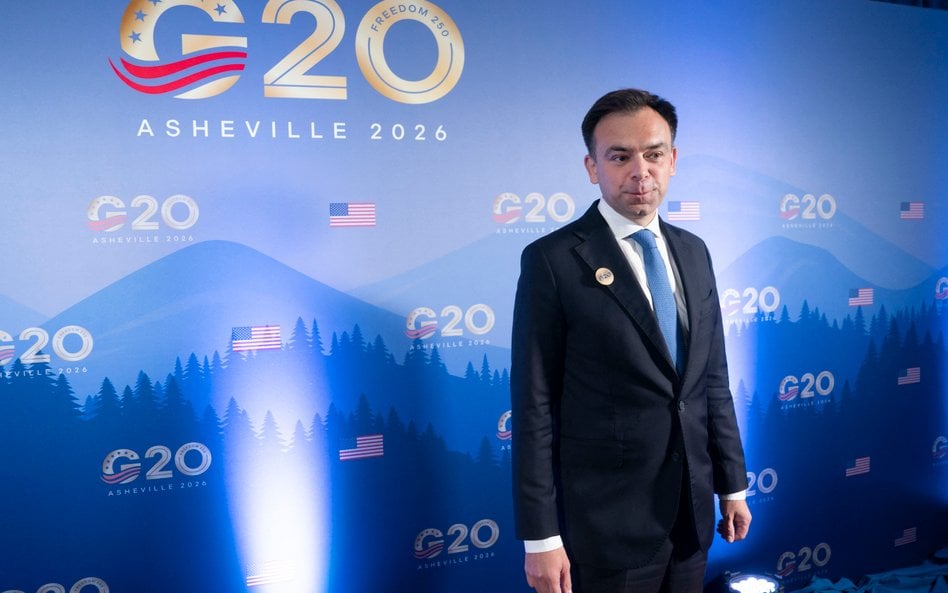 Minister Andrzej Domański na spotkaniu G20