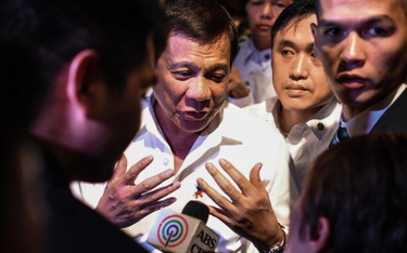 Rodrigo Duterte zapowiada walkę z terrorystami bez oglądania się na prawa człowieka