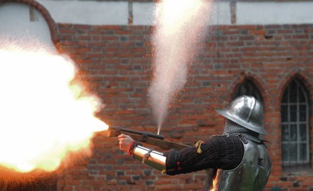 Inscenizacja historyczna na Zamku Kapituły Warmińskiej w Olsztynie przygotowana przez Muzeum Warmii 