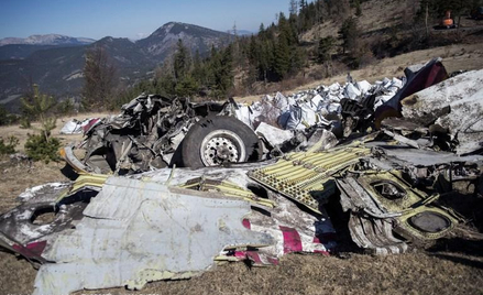 Miejsce katastrofy samolotu Germanwings