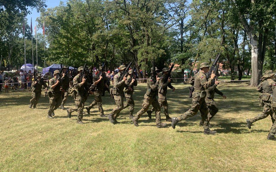 Na pikniku odbywają się też pokazy, prelekcje itp.