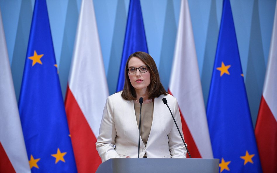 Minister finansów Magdalena Rzeczkowska