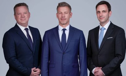Od lewej: Gábor Pósfai, Péter Magyar i Marton Mellethei-Barna