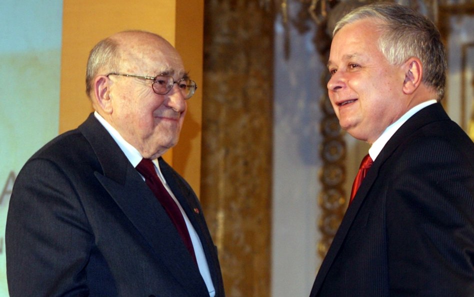 Jerzy Pomianowski i Lech Kaczyński