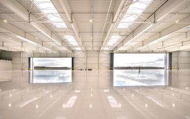 Gdańskie lotnisko ma nowy hangar. „Podążamy za trendami i oczekiwaniami klientów”