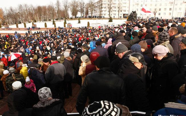 Protesty w Witebsku