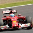 Fernando Alonso w czerwonym bolidzie Ferrari - czy GP Japonii będzie jednym z ostatnich wyścigów His