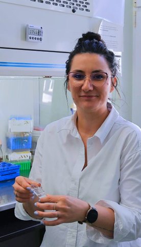 Dr inż. Agnieszka Żuchowska - kierownik projektu „Opracowanie procedur bioanalitycznych do oceny wpł