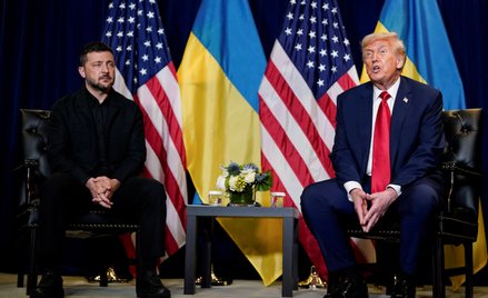 Donald Trump i Wołodymyr Zełenski