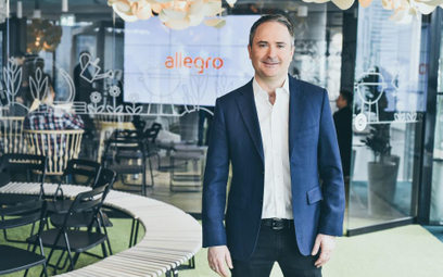 Francois Nuyts jest prezesem Allegro. Podkreśla, że w ciągu 20 lat firma przekształciła się z lokaln