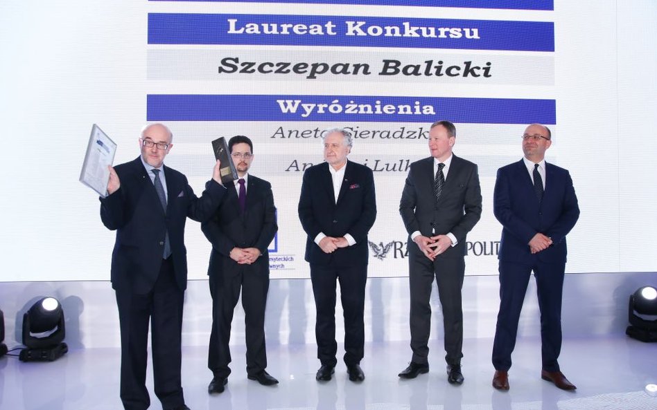 Od lewej: Dariusz Sałajewski, Paweł Wiliński, Andrzej Rzepliński, Bogusław Chrabota, Łukasz Piebiak