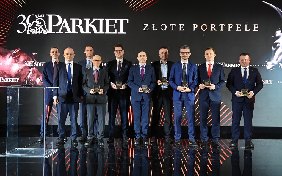 Laureaci Złotych Portfeli, nagród „Parkietu”