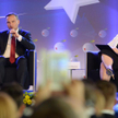 Prezydenci – Polski Andrzej Duda i Chorwacji Kolinda Grabar-Kitarović – podczas sesji plenarnej otwi