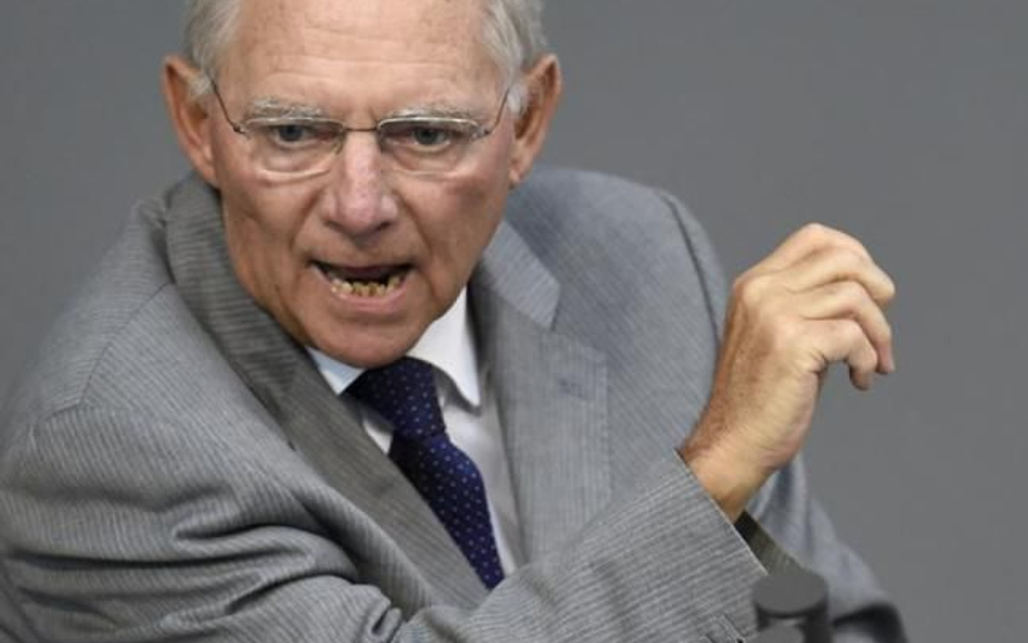 Wolfgang Schaeuble, niemiecki minister finansów: – Nie ma sensu rozmawiać z Grecją przed niedzielnym