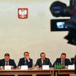 Ostateczna wersja raportu komisji ds. Olewnika trafi do Sejmu w marcu. Na zdjęciu od lewej posłowie: