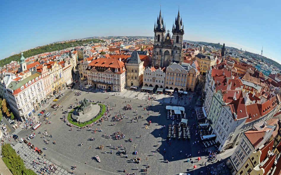 Stary rynek w czeskiej Pradze.