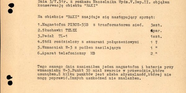 Nowy kontekst „Rozmów z katem”. Odkryto szczegóły tajnego obiektu podsłuchowego „Raki”