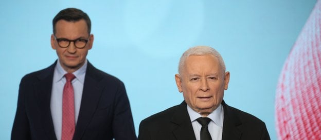 Mateusz Morawiecki i Jarosław Kaczyński