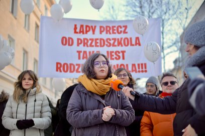 W sprawę obrony Przedszkola nr 36 zaangażowały się radne dzielnicy oraz parlamentarzystki.