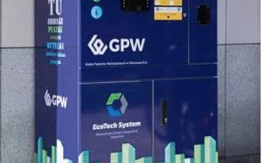 Recyklomat Ecotech nagradza za segregację śmieci