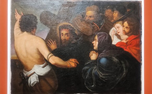 Jan van der Hoecke „Chrystus niosący krzyż”