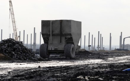 Budowa hali dla centrum logistycznego Amazon w Sosnowcu