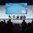 Paneliści podczas debaty „Trendy demograficzne – jak będzie wyglądać nasza przyszłość? Jak się dosto