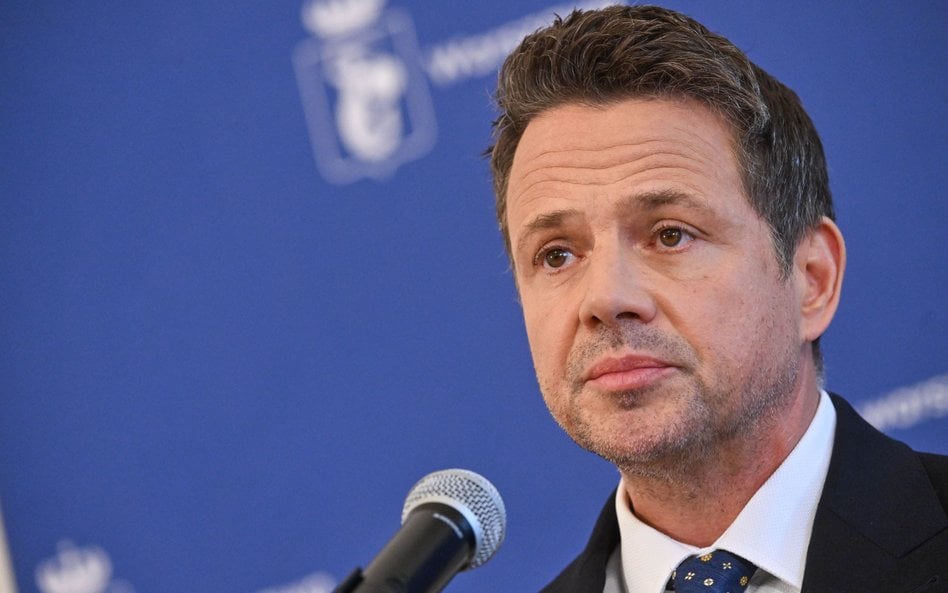Prezydent Warszawy Rafał Trzaskowski