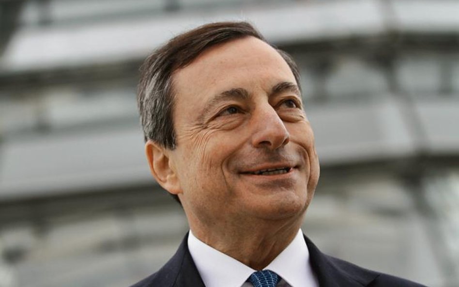 Mario Draghi, szef Europejskiego Banku Centralnego