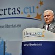 Lech Wałęsa na kongresie Libertas