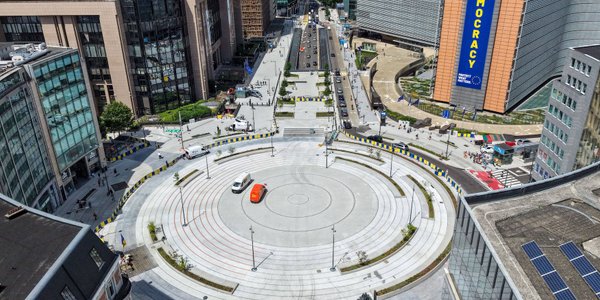 The "biggest frying pan in Europe" is at the heart of the EU. Schuman's roundabout is simply a "symbol of failure"