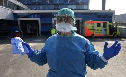 Liczba ofiar epidemii koronawirusa we Francji wzrosła do 1100