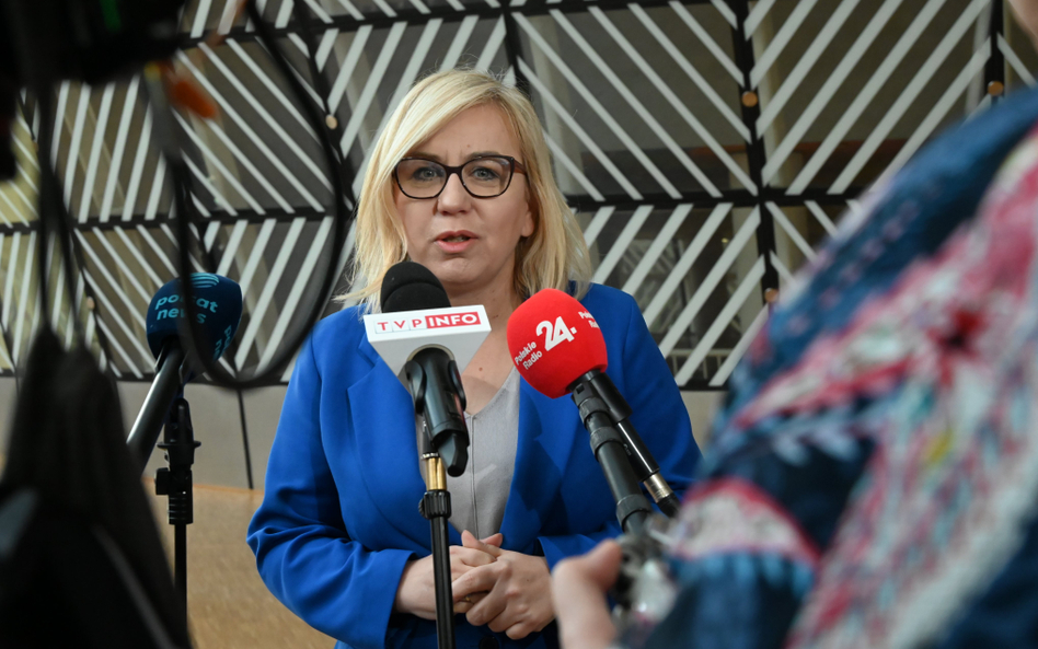 Minister klimatu i środowiska Paulina Hennig-Kloska