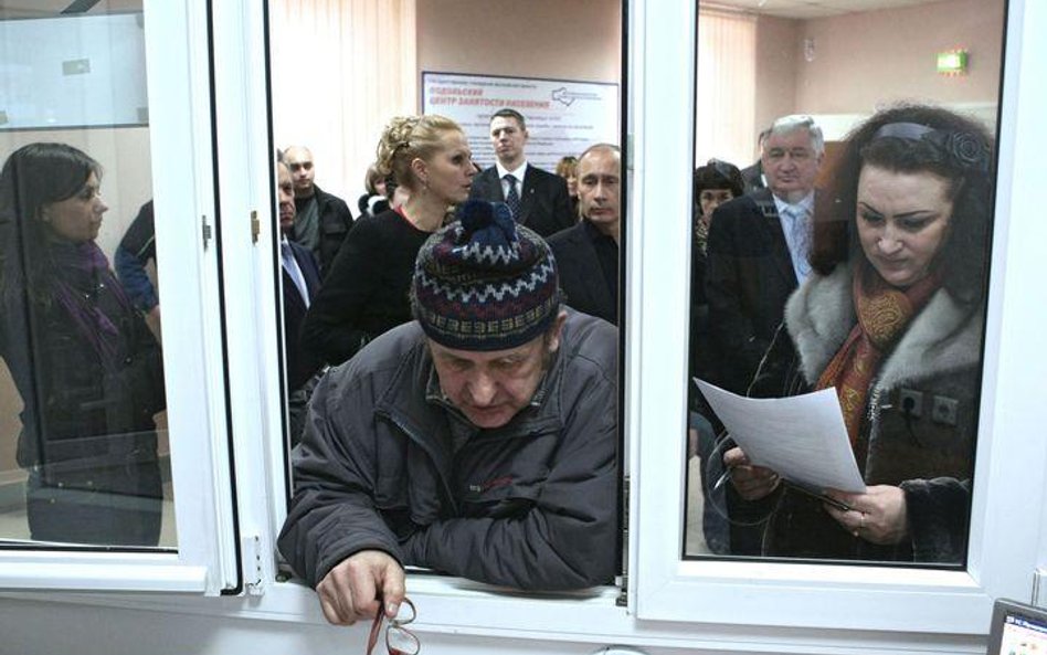 Pośredniak w Podolsku. Bez pracy w Rosji pozostaje 6,1 mln osób