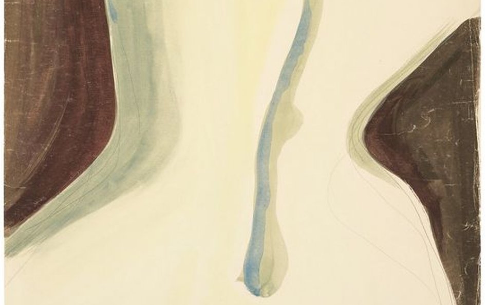 Zbigniew Dłubak, szkic do Amonity, 1959-1961